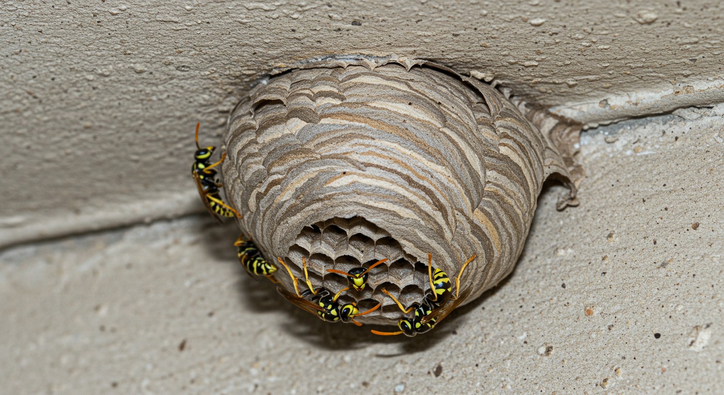 nid de guêpes danger ?